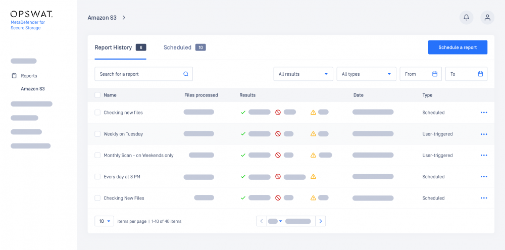 OPSWAT MetaDefender for Secure Storage