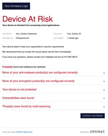 OPSWAT MetaAccess és Safeconnect SDP: zero trust security és végpontvédelem