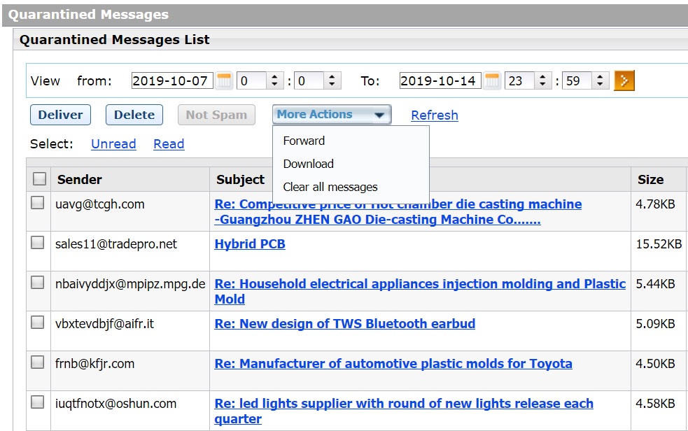 forcepoint email security 8.5