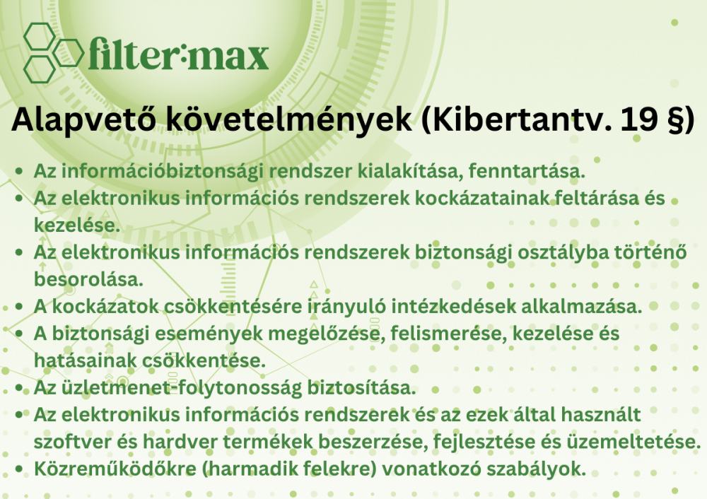 NIS2 határidő: alapvető követelményeknek való megfelelés - forrás: filter:max Kft.