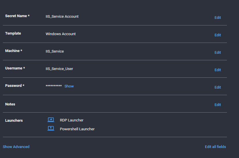 Thycotic PAM - Service Account Security